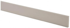 USA Sealing - 4' x 1-1/2" x 1/4" White PTFE (Virgin) Rectangular Bar - Benchmark Tooling