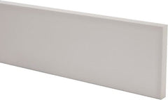 USA Sealing - 2' x 4" x 1/2" White PTFE (Virgin) Rectangular Bar - Benchmark Tooling