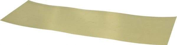 Made in USA - 10 Piece, 18 Inch Long x 6 Inch Wide x 0.005 Inch Thick, Shim Sheet Stock - Brass - Benchmark Tooling