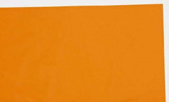 Made in USA - 1 Piece, 10" Wide x 20" Long Plastic Shim Stock Sheet - Amber (Color), ±10% Tolerance - Benchmark Tooling