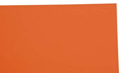 Made in USA - 1 Piece, 10" Wide x 20" Long Plastic Shim Stock Sheet - Coral (Color), ±10% Tolerance - Benchmark Tooling