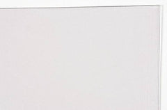 Made in USA - 1 Piece, 21" Wide x 51" Long Plastic Shim Stock Sheet - Clear (Color), ±10% Tolerance - Benchmark Tooling