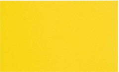 Made in USA - 1 Piece, 20" Wide x 20" Long Plastic Shim Stock Sheet - Yellow, ±10% Tolerance - Benchmark Tooling