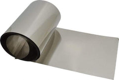 Made in USA - 50 Inch Long x 6 Inch Wide x 0.0015 Inch Thick, Roll Shim Stock - Stainless Steel - Benchmark Tooling