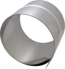 Made in USA - 50 Inch Long x 6 Inch Wide x 0.031 Inch Thick, Roll Shim Stock - Stainless Steel - Benchmark Tooling