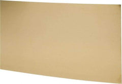 Made in USA - 2 Piece, 25 Inch Long x 6 Inch Wide x 0.012 Inch Thick, Shim Sheet Stock - Brass - Benchmark Tooling