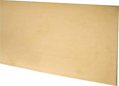 Made in USA - 2 Piece, 25 Inch Long x 6 Inch Wide x 0.025 Inch Thick, Shim Sheet Stock - Brass - Benchmark Tooling