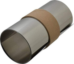 Made in USA - 1.25 m Long x 150 mm Wide x 0.3 mm Thick, Roll Shim Stock - Stainless Steel - Benchmark Tooling