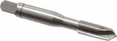 Balax - 3/8-24 UNF, 3 Flute, Bright Finish, Powdered Metal Spiral Point Tap - Plug Chamfer, Right Hand Thread, 2-15/16" OAL, 0.98" Thread Length, 0.381" Shank Diam, Series BX100 - Exact Industrial Supply