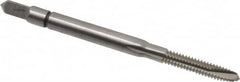 Balax - #4-40 UNC, 3 Flute, Bright Finish, Powdered Metal Spiral Point Tap - Plug Chamfer, Right Hand Thread, 1-7/8" OAL, 0.56" Thread Length, 0.141" Shank Diam, 2B/3B Class of Fit, Series BX100 - Exact Industrial Supply