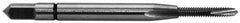 Balax - #3-48 UNC, 2 Flute, Bright Finish, Powdered Metal Spiral Point Tap - Plug Chamfer, Right Hand Thread, 1-13/16" OAL, 1/2" Thread Length, 0.141" Shank Diam, Series BX150 - Exact Industrial Supply