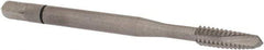 Balax - #6-32 UNC, 3 Flute, Bright Finish, Powdered Metal Spiral Point Tap - Plug Chamfer, Right Hand Thread, 2" OAL, 0.48" Thread Length, 0.141" Shank Diam, 3B Class of Fit, Series BX150 - Exact Industrial Supply