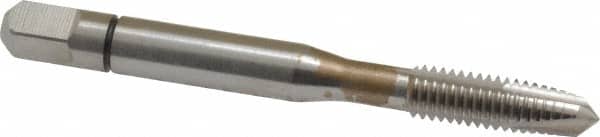 Balax - M6x1.00 Metric Coarse, 3 Flute, Bright Finish, Powdered Metal Spiral Point Tap - Plug Chamfer, Right Hand Thread, 2-1/2" OAL, 0.83" Thread Length, 0.255" Shank Diam, 6H Class of Fit, Series BX150 - Exact Industrial Supply