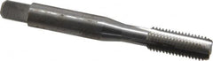 Balax - 5/16-24 UNF 4 Flute Bright Finish Cobalt Straight Flute Machine Tap - Bottoming, Right Hand Thread, 2-23/32" OAL, 0.93" Thread Length, H5 Limit, Oversize - Exact Industrial Supply