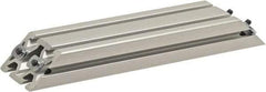 80/20 Inc. - 40mm Wide, Open Shelving Accessory/Component - Aluminum, Clear Anodized Finish, 320mm Long, Use with 4080 - Benchmark Tooling