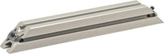 80/20 Inc. - 40mm Wide, Open Shelving Accessory/Component - Aluminum, Clear Anodized Finish, 320mm Long, Use with 4040 - Benchmark Tooling