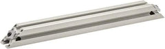 80/20 Inc. - 25mm Wide, Open Shelving Accessory/Component - Aluminum, Clear Anodized Finish, 320mm Long, Use with 3030 - Benchmark Tooling