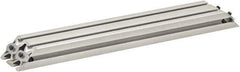 80/20 Inc. - 25mm Wide, Open Shelving Accessory/Component - Aluminum, Clear Anodized Finish, 320mm Long, Use with 2550 - Benchmark Tooling