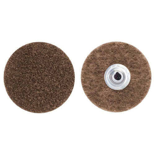 4″ STE VS Non Woven Quick Change Disc Type TS/II 80 Grit Coarse Aluminum Oxide - Benchmark Tooling