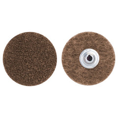 4″ STE VS Non Woven Quick Change Disc Type TS/II 80 Grit Coarse Aluminum Oxide - Benchmark Tooling