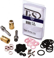 T&S Brass - 58 Pieces Two Handle Faucet Faucet Repair Kit - Complete Two Handle Repair Kit Style - Benchmark Tooling