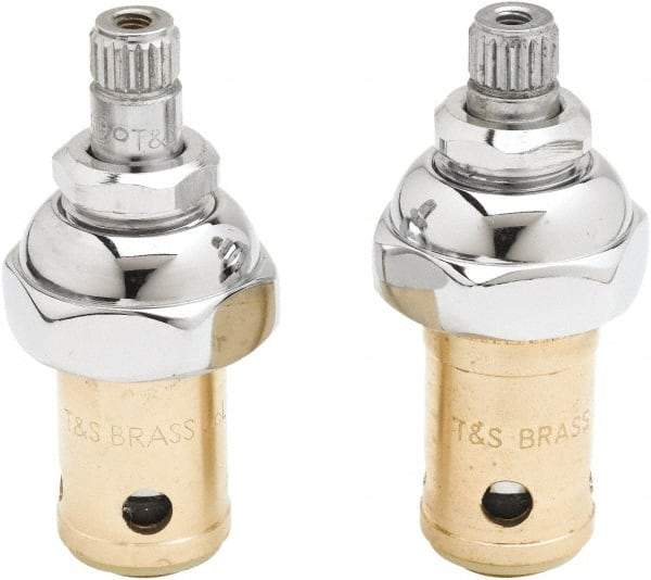 T&S Brass - 2 Pieces Two Handle Faucet Faucet Repair Kit - Complete Two Handle Repair Kit Style - Benchmark Tooling