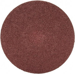 Merit Abrasives - 3" Disc Diam, 80 Grit, Aluminum Oxide Quick Change Disc - Type S Attaching System, Coated, Brown, 20,000 RPM, ALO Series - Benchmark Tooling