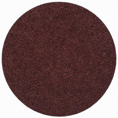 Merit Abrasives - 3" Disc Diam, 60 Grit, Aluminum Oxide Quick Change Disc - Type S Attaching System, Coated, Brown, 20,000 RPM, ALO Series - Benchmark Tooling