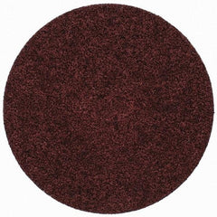 Merit Abrasives - 3" Disc Diam, 40 Grit, Aluminum Oxide Quick Change Disc - Type S Attaching System, Coated, Brown, 20,000 RPM, ALO Series - Benchmark Tooling