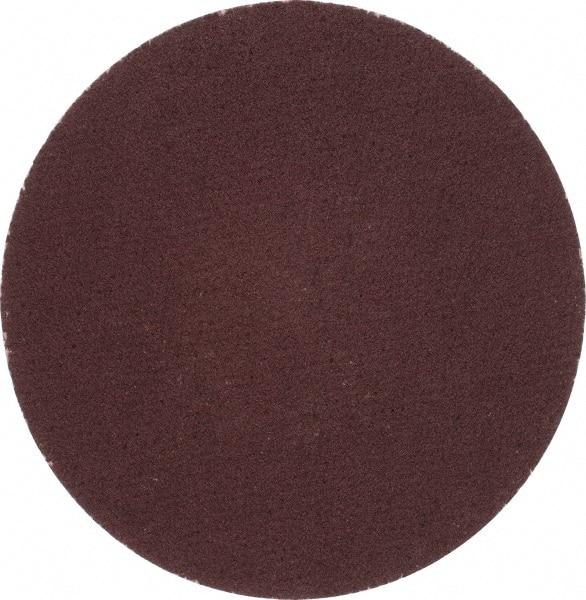 Merit Abrasives - 2" Disc Diam, 180 Grit, Aluminum Oxide Quick Change Disc - Type P Attaching System, Coated, Brown, 30,000 RPM, ALO Series - Benchmark Tooling