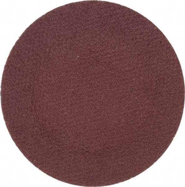 Merit Abrasives - 1-1/2" Disc Diam, 240 Grit, Aluminum Oxide Quick Change Disc - Type P Attaching System, Coated, Brown, 30,000 RPM, ALO Series - Benchmark Tooling