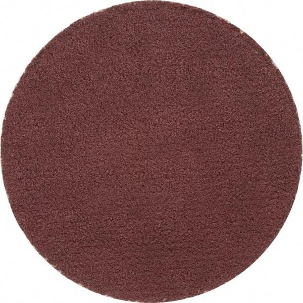 Merit Abrasives - 1-1/2" Disc Diam, 180 Grit, Aluminum Oxide Quick Change Disc - Type P Attaching System, Coated, Brown, 30,000 RPM, ALO Series - Benchmark Tooling