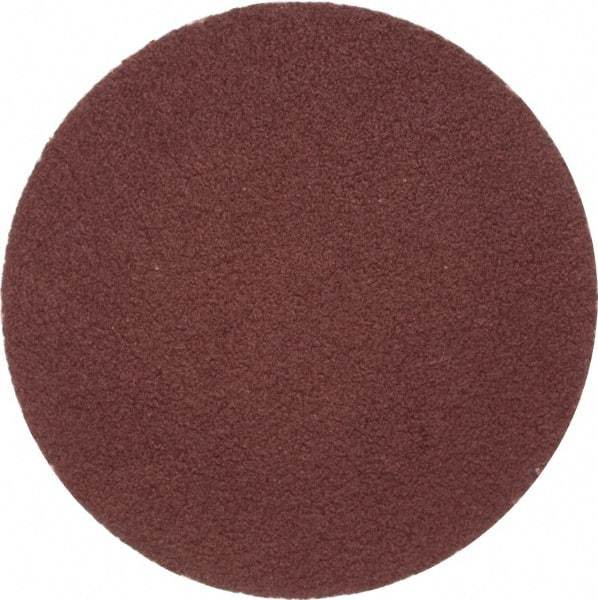 Merit Abrasives - 1-1/2" Disc Diam, 150 Grit, Aluminum Oxide Quick Change Disc - Type P Attaching System, Coated, Brown, 30,000 RPM, ALO Series - Benchmark Tooling