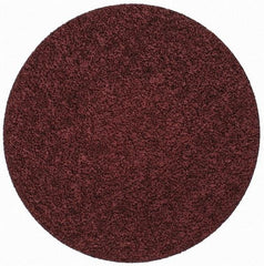 Merit Abrasives - 3" Disc Diam, 50 Grit, Aluminum Oxide Quick Change Disc - Type R Attaching System, Coated, Brown, 20,000 RPM, ALO Series - Benchmark Tooling