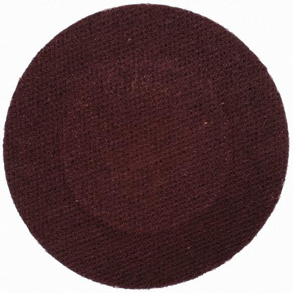Merit Abrasives - 2" Disc Diam, 240 Grit, Aluminum Oxide Quick Change Disc - Type R Attaching System, Coated, Brown, 30,000 RPM, ALO Series - Benchmark Tooling