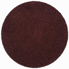 Merit Abrasives - 2" Disc Diam, 100 Grit, Aluminum Oxide Quick Change Disc - Type R Attaching System, Coated, Brown, 30,000 RPM, ALO Series - Benchmark Tooling