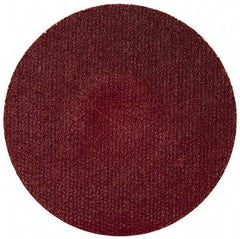 Merit Abrasives - 2" Disc Diam, 240 Grit, Aluminum Oxide Quick Change Disc - Type S Attaching System, Coated, Brown, 30,000 RPM, ALO Series - Benchmark Tooling