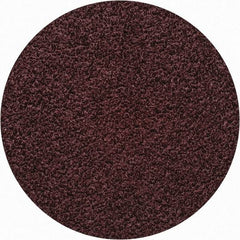 Merit Abrasives - 2" Disc Diam, 50 Grit, Aluminum Oxide Quick Change Disc - Type S Attaching System, Coated, Brown, 30,000 RPM, ALO Series - Benchmark Tooling