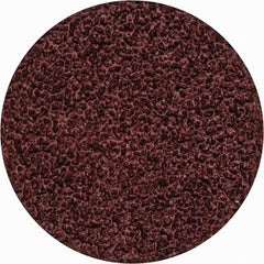 Merit Abrasives - 1-1/2" Disc Diam, 40 Grit, Aluminum Oxide Quick Change Disc - Type S Attaching System, Coated, Brown, 30,000 RPM, ALO Series - Benchmark Tooling