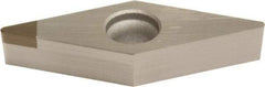 Sumitomo - NU-VBGA221 Grade BN2000 PCBN Turning Insert - Uncoated, 35° Diamond, 1/4" Inscr Circle, 1/8" Thick, 1/64" Corner Radius - Benchmark Tooling