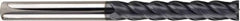 SGS - 18mm, 75mm LOC, 18mm Shank Diam, 150mm OAL, 4 Flute, Solid Carbide Square End Mill - Single End, AlTiN Finish, Spiral Flute, Variable° Helix, Centercutting, Right Hand Cut, Right Hand Flute, Series 7MS - Benchmark Tooling
