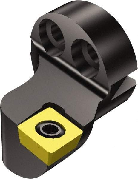 Sandvik Coromant - Left Hand Cut, Size 16, CPMT 2(1.5)1 Insert Compatiblity, Modular Turning & Profiling Cutting Unit Head - 11mm Ctr to Cutting Edge, 20mm Head Length, Through Coolant, Series CoroTurn 111 - Benchmark Tooling