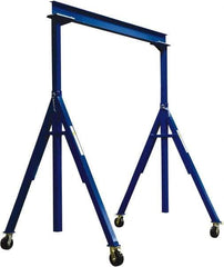 Vestil - 6,000 Lb Load Capacity, Steel Gantry Crane - 10' Span - Benchmark Tooling