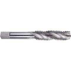 M10 Metric 3-Flute, D6 Bottom Series/List # 2039 Spiral Flute Tap - Exact Industrial Supply