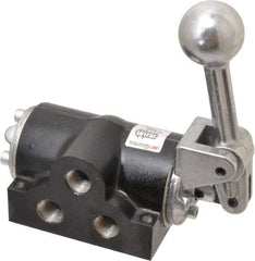 ARO/Ingersoll-Rand - 3/8" NPT Air Control Valve - 4-Way, 2 Position, Lever/Manual Actuated, Manual Return, 2.3 CV Rate & 150 Max psi - Benchmark Tooling