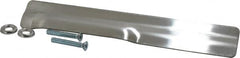 Don-Jo - 10" Long x 1-1/2" Wide, Latch Protector - Stainless Steel - Benchmark Tooling