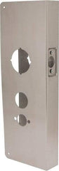 Don-Jo - 5" Wide x 15" High, Stainless Steel, Door Reinforcer - 1-3/4" Thick Door, 2-3/4" Backset - Benchmark Tooling