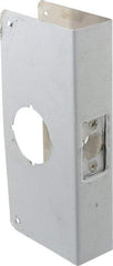 Don-Jo - 4" Wide x 9" High, Stainless Steel, Door Reinforcer - 1-3/4" Thick Door, 2-3/8" Backset - Benchmark Tooling