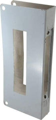 Don-Jo - 5" Wide x 12" High, Stainless Steel, Door Reinforcer - 1-3/4" Thick Door, 2-3/4" Backset - Benchmark Tooling