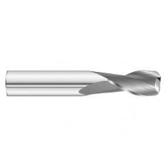 5/8 Dia. x 3-1/2 Overall Length 2-Flute .015 C/R Solid Carbide SE End Mill-Round Shank-Center Cut-Uncoated - Benchmark Tooling